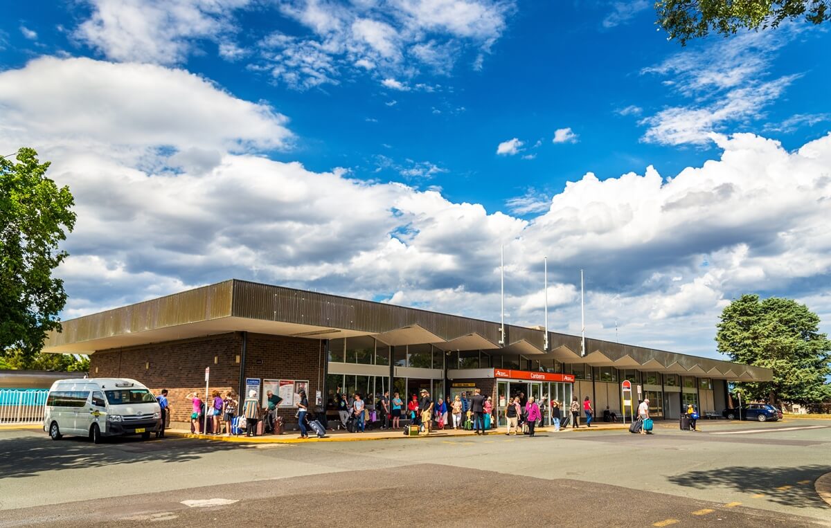 transports à Canberra